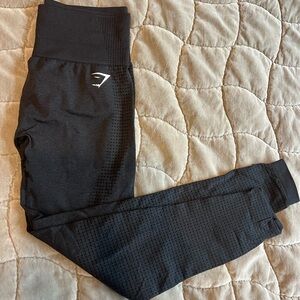 Gymshark Vital Seamless Black Leggings